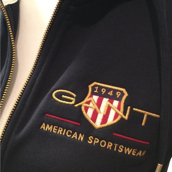 PRICE DROP! Navy Zip-Up Hoodie NWOT - Picture 6 of 16